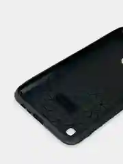 Угольный чехол Realme C21Y, Realme C25Y Реалми С21У / С25У черный, силиконовый, под кожу