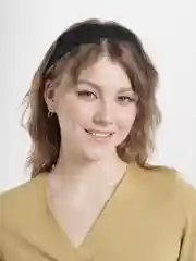 Черный повязка для волос / повязка для для умывания, макияжа