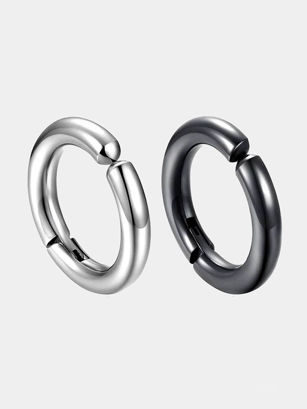 Серьги-обманки unisex