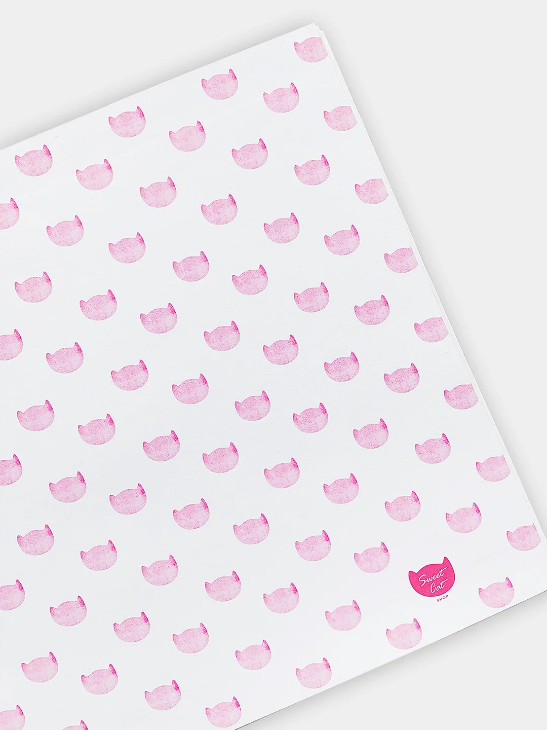 Фиолетовый sweet Cat Shop Скетчбук 195*195 мм2, 40 листов