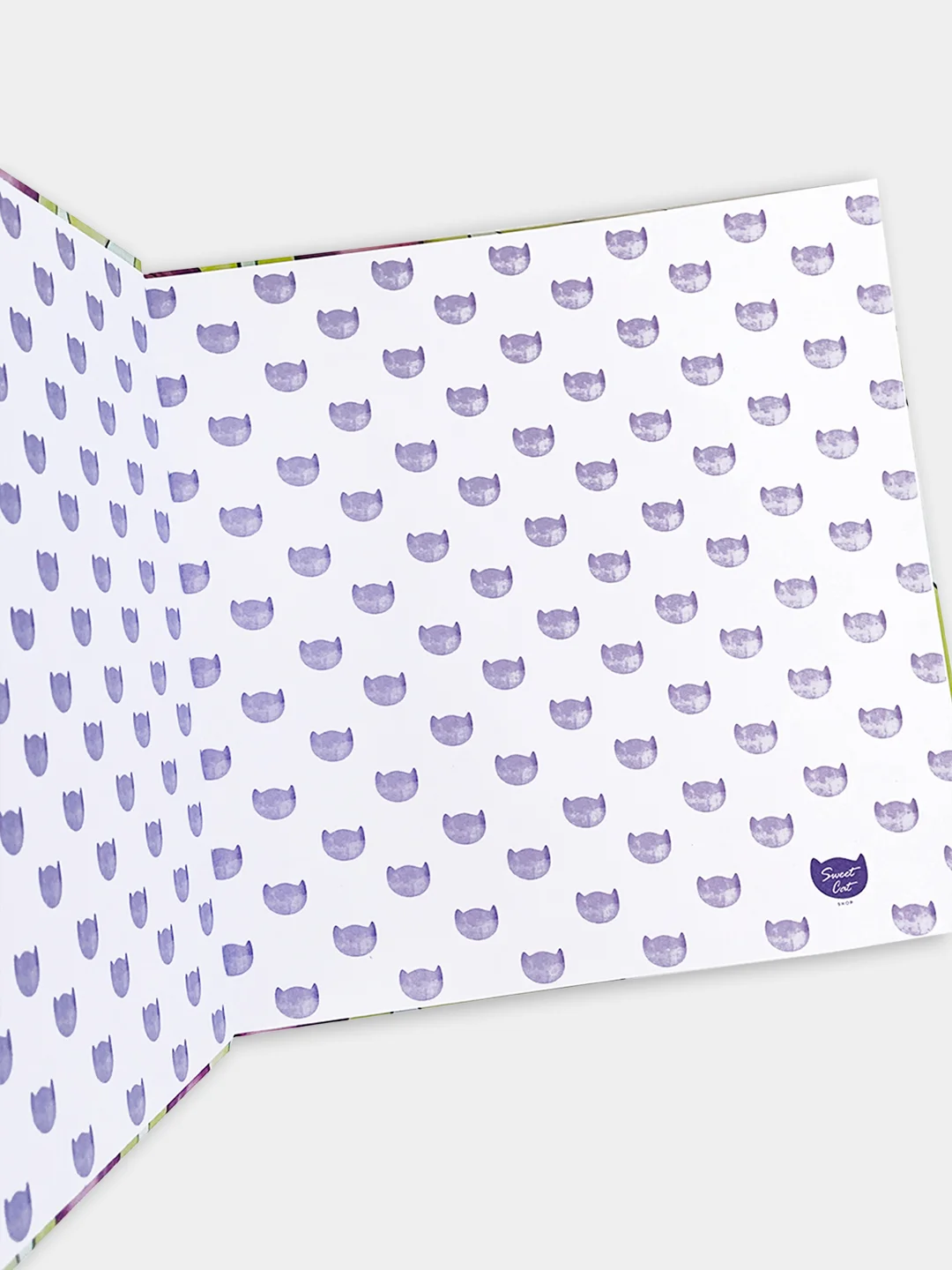 Вишнёвый sweet Cat Shop Скетчбук 195*195 мм2, 40 листов