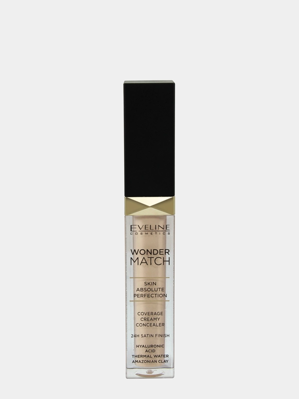 Eveline Cosmetics Консилер для лица с гиалурон.кислотой WONDER MATCH,№25 Светло-беж., 7 мл