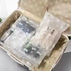 Пакет zip lock для хранения вещей и путешествий