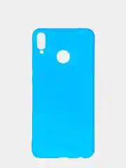 Голубой чехол Huawei Honor 8X, Хуавей Хонор 8Х силиконовый, цветной, матовый