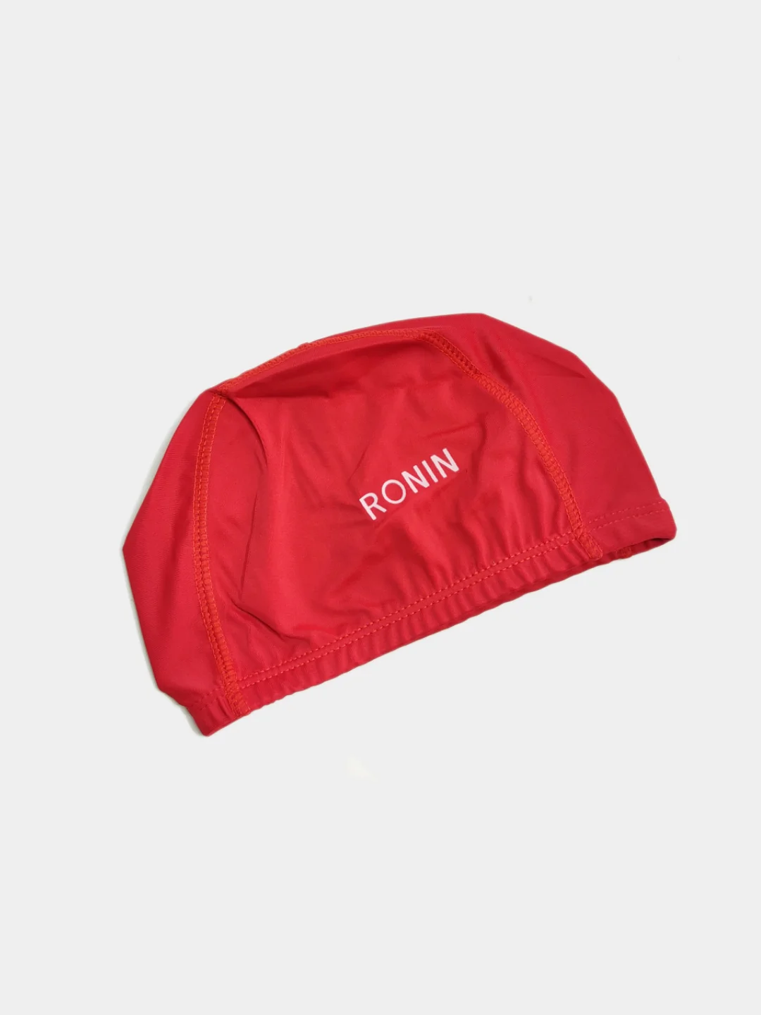 Алый шапочка для плавания RONIN тканевая