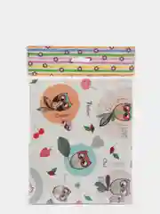 Клеенка 50*70 см., с рисунком Совы, без окантовки, цвет МИКС