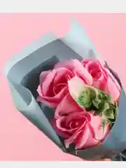 Букет мыльных роз