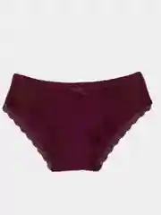 Бордовый трусы женские хлопковые