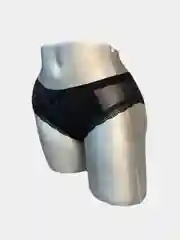 Черный трусы женские хлопковые