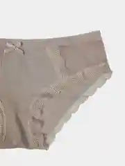 Кремовый трусы женские хлопковые