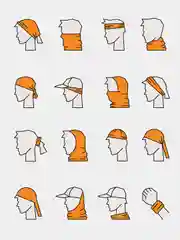Розовый бафф взрослый RINIDI