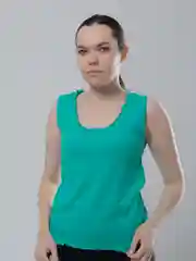 Зеленый майка женская