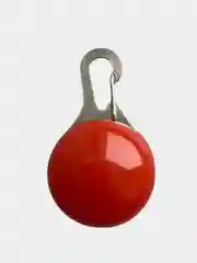 Красный брелок светящийся для животных