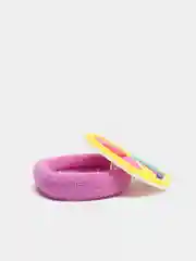 Багровый детские резинки парные
