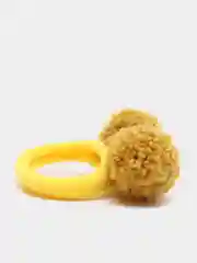 Алый детские резинки парные
