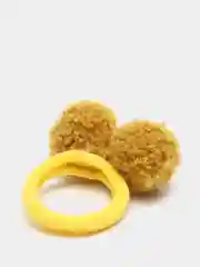 Алый детские резинки парные