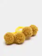 Алый детские резинки парные