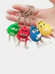 Стильный 3D брелок M&Ms /на рюкзак/на ключи