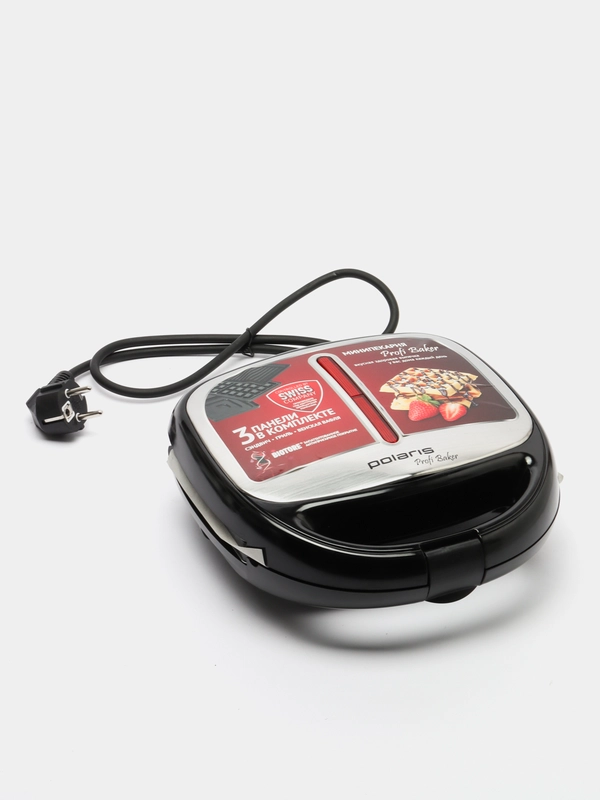 Сэндвичница Polaris PST 0203 Profi Baker Черный