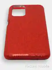 Красный чехол блестящий Samsung Galaxy S20FE, накладка c блёстками Самсунг S20 FE