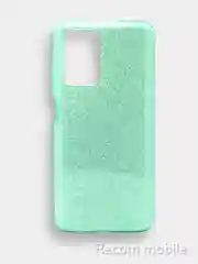 Бирюзовый чехол блестящий Samsung Galaxy S20FE, накладка c блёстками Самсунг S20 FE