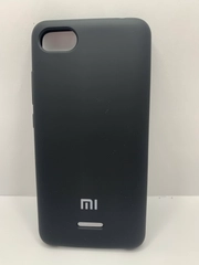 Чехол-накладка силиконовый с логотипом Xiaomi Redmi 6A, 8A