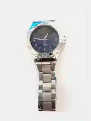Синий меланж часы мужские