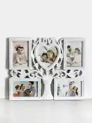 Фоторамка-коллаж, мультирамка "Love", 5 фото, 42х34 см