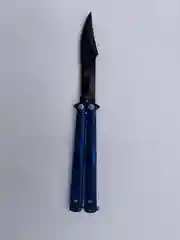 Индиго нож металлический, острый, походный