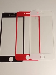 Защитное стекло c силиконовыми краями для iPhone 7 / 8