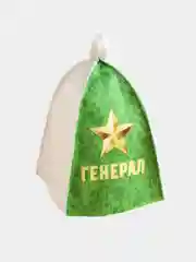 Зеленый шапки банные