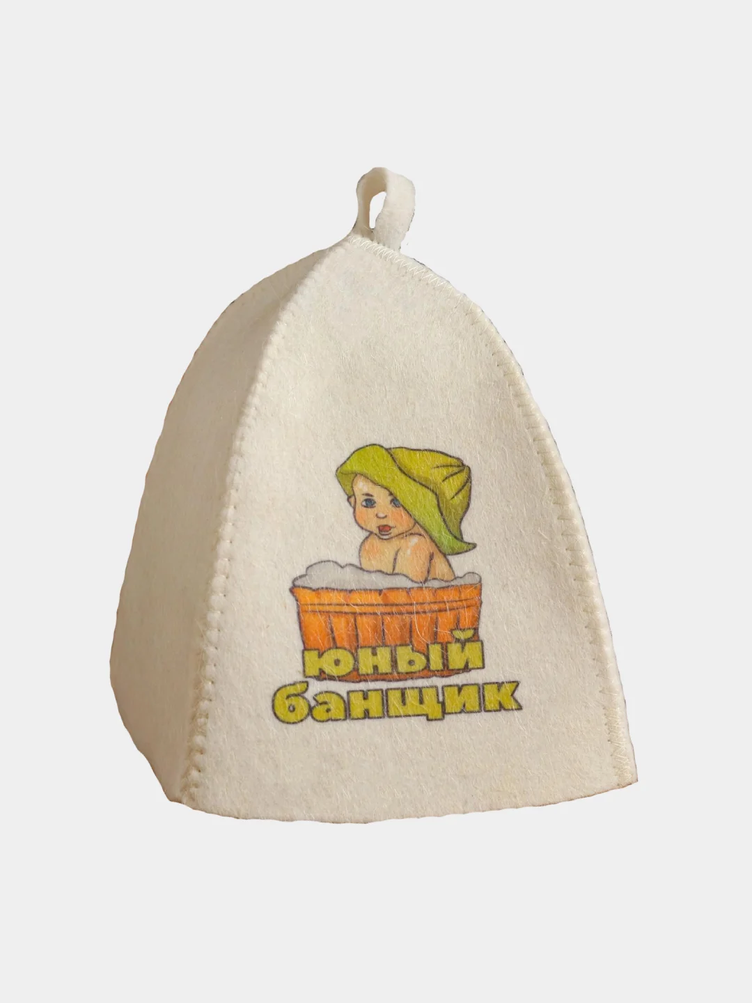 Салатовый шапки банные