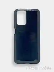 Угольный чехол блестящий Xiaomi Redmi Note 10 4G, Note 10S накладка c блёстками