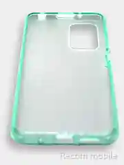 Бирюзовый чехол блестящий Xiaomi Redmi Note 10 4G, Note 10S накладка c блёстками