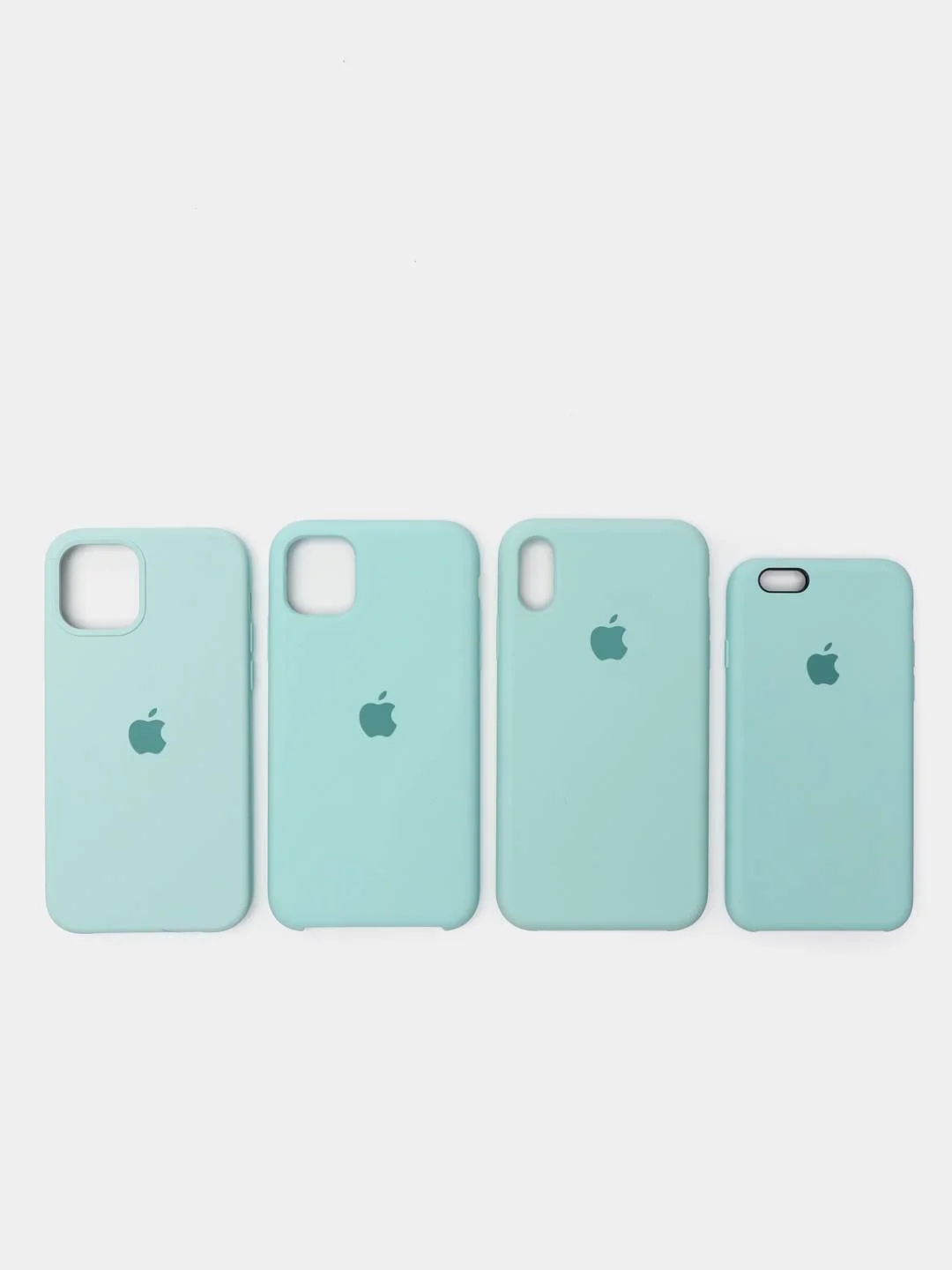 Бирюзовый чехол Silicon Case для iPhone 11/11 Pro/11 Pro Max/12/12 Pro/12Pro Max/13/13 Pro/13pro Max