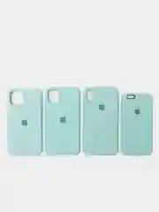Бирюзовый чехол Silicon Case для iPhone 11/11 Pro/11 Pro Max/12/12 Pro/12Pro Max/13/13 Pro/13pro Max