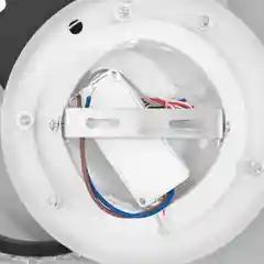 Бра 2167/3 LED 36Вт 4000К бело-черный d.30 см