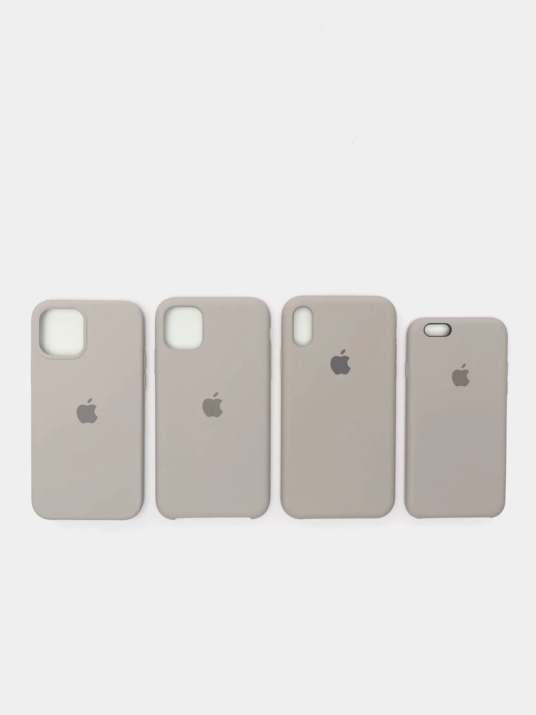 Серый чехол Silicon Case для iPhone 11/11 Pro/11 Pro Max/12/12 Pro/12Pro Max/13/13 Pro/13pro Max