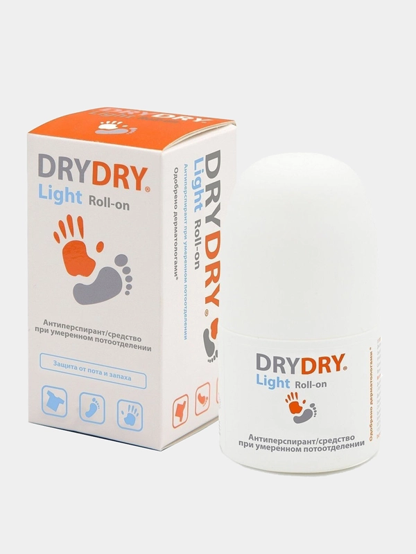 DRY DRY Light антиперспирант женский, мужской для всех типов кожи, Драй драй