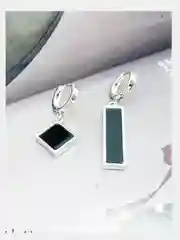 Серебряный серьги "Ассиметрия"