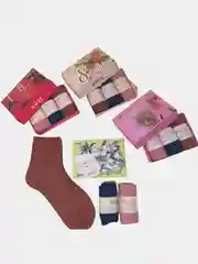 Носки женские, подарочные, в коробке, 3 пары