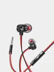 Черный проводные наушники с микровоном BOROFONE BM48 Acoustic