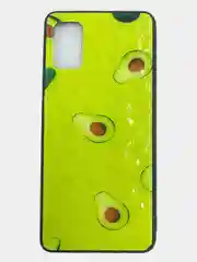 Белый чехол для Samsung A41, A31, A11/M11, в ромбик