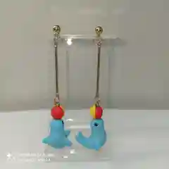 Голубой серьги от бренда КupiUnas