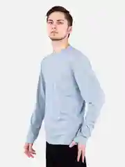 Серый меланж лонгслив мужской ADMY