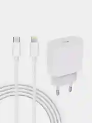 Зарядное устройство для iPhone (блок Type-C, 20W + кабель Type-C/Lightning)