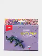 Набор для творчества в технике бисероплетении. Фигурка из бисера Крокодил. Lori