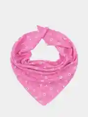 Розовый платок шейный / Косынка / Бандана