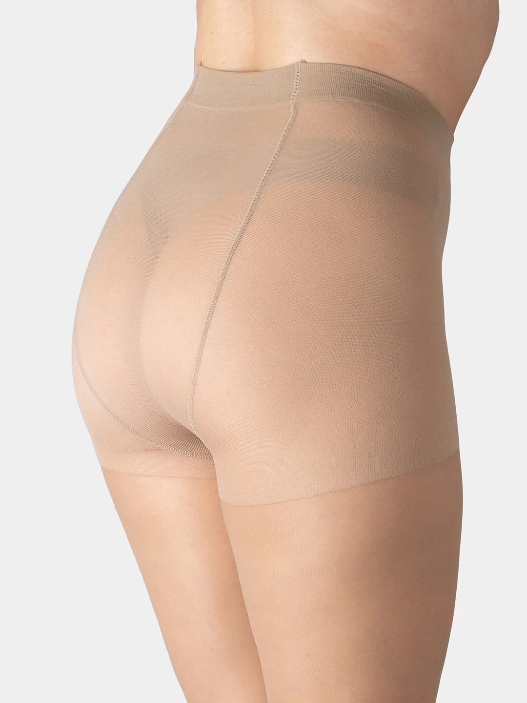 Карамельный колготки женские Omsa Attiva 20 xxl plus size , больших размеров