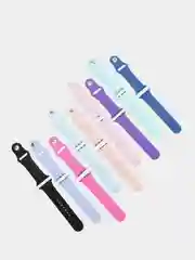 Ремешок силиконовый для Apple Watch 1, 2, 3, 4, 5, 6, 7, SE